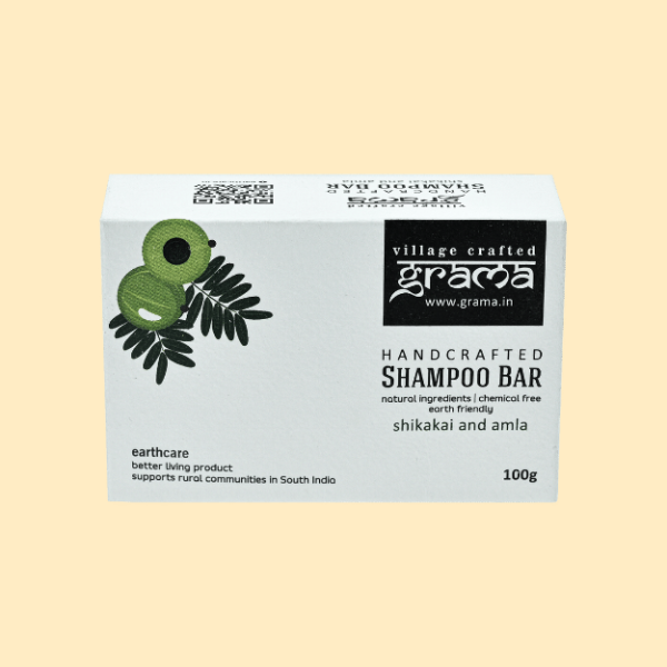 Grama Shampoo Bar- Shikkaki And Amla - Image 2