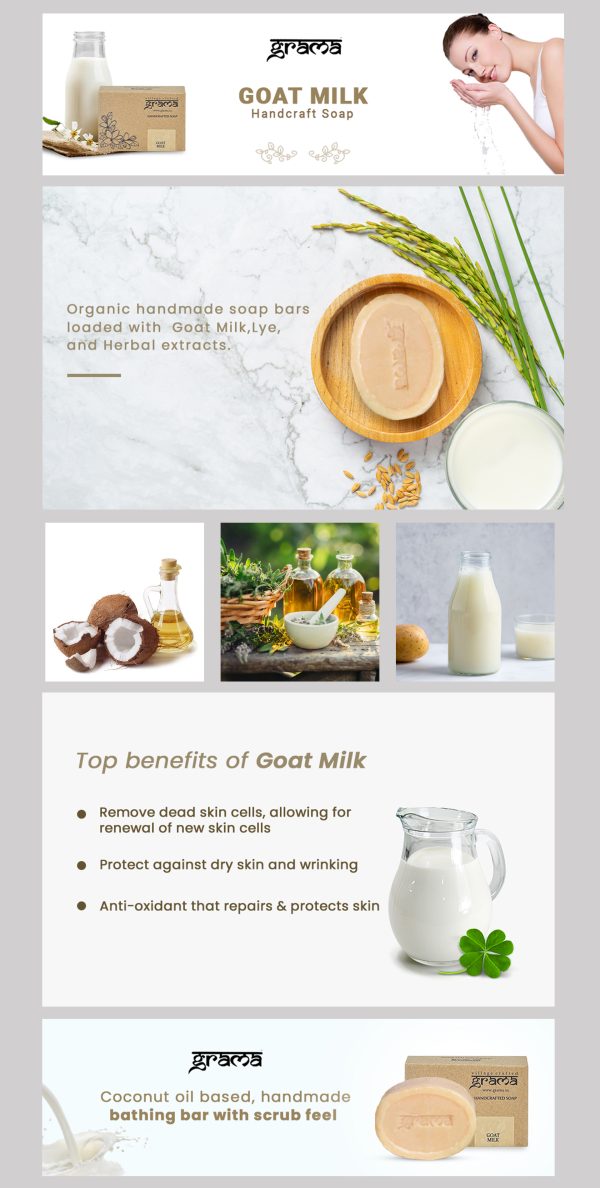 Goat Milk Soap 125gm - Image 4