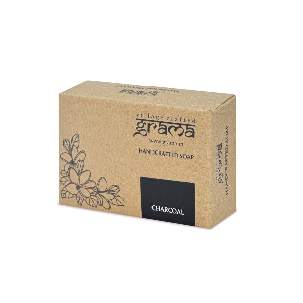 Grama Charcoal Handcrafted Soap - Image 4