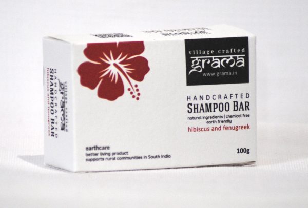 Grama Shampoo Bar, Hibiscus And Fenugreek