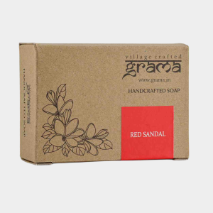 Grama Red Sandal Handcrafted Soap